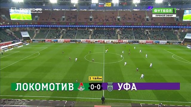 Локомотив - Уфа - 1:0. Обзор матча, Тинькофф РПЛ, 11 тур 17.10.2020