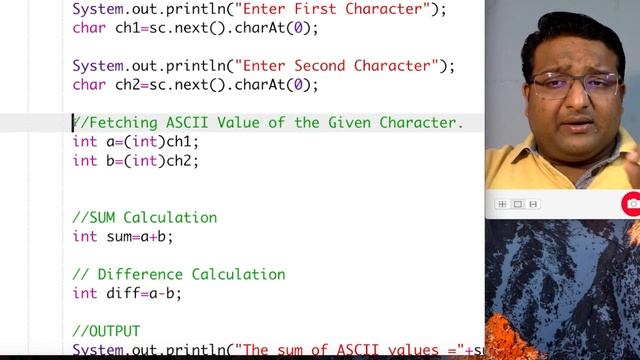 Lecture 44 STRING ASCII : JAVA STRING | String Input | String ASCII | Java ICSE | ISC | Board Exam