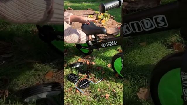 Сборка велосипеда-беговела 2в1 PROFI KIDS М 5452 смотреть онлайн