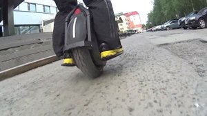 Моноколесо и песок (Ninebot Z10)