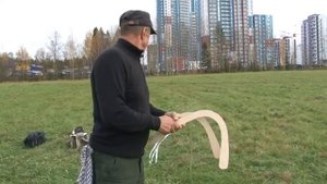 Как бросать бумеранг (испытание заготовок)