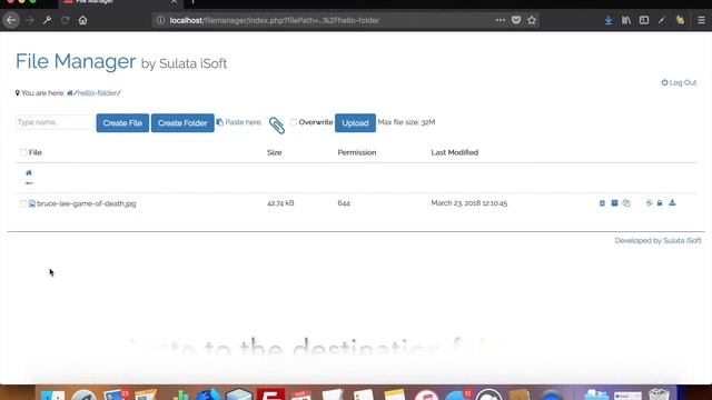 How to Copy/Paste Folder in Sulata File Manager смотреть онлайн