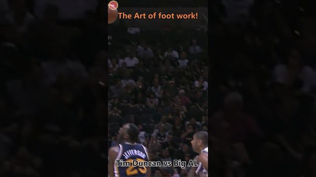 The Art of Footwork！Tim Duncan vs Al Jefferson 2012 NBA Playoffs