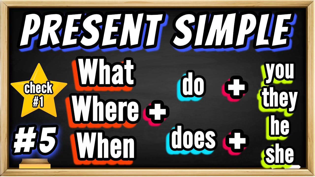 Английский с нуля, урок 5 (questions in Present Simple - вопросы в Present Simple)