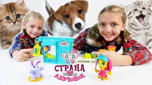 Открываем зоомагазин Play Doh Town!