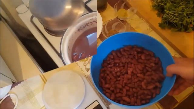 Салат из красной фасоли по-грузински!