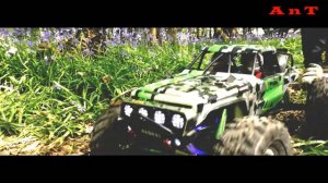 BADASS : Andrew's Custom FTX Mauler / HSP Rock Hammer Crawler Roaming Around In Bluebells