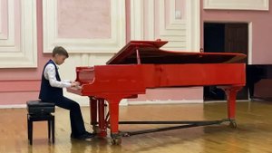 Макогоненко Арсений, 10 лет А.Бертини Этюд соч.29 номер 8. Преподаватель - И.В. Новожилова