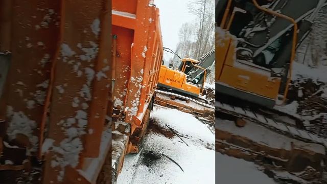 МАЗ 5551,5516,6501 будни на стройке смотреть онлайн