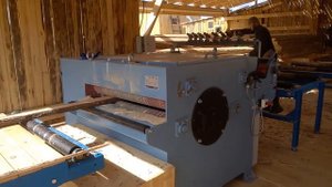 Работа станка МКС-1000 в с. Чунояр Красноярский край
