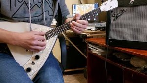 Электробалалайка Starchenko. #электробалалайка #балалайка #народнаямузыка