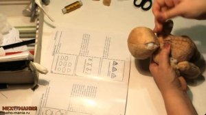 Как сшить винтажного мишку. Мастер-класс