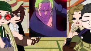 Shanks pirates react to Luffy||My au||