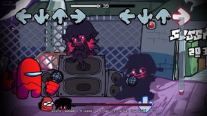 FRIDAY NIGHT FUNKIN' mod EVIL Boyfriend vs Red Imposter (v4)