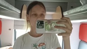 ВЛОГ МОЙ ДЕНЬ В ПОЕЗДЕ||Атмосфера,Готовая еда,Игры(Часть 2)