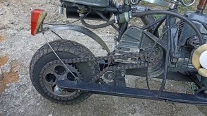 Цепь приводная 420, на велосипедные звезды.