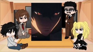 Death Note React To Yagami Light // Gacha Club