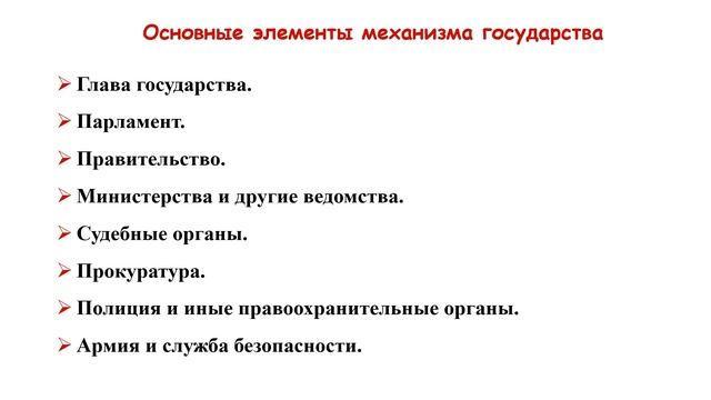 Государство — политическая организация общества смотреть онлайн