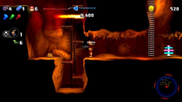 Spelunker Party! - Gameplay - 1-J  Long Old Lift - 3 Stars