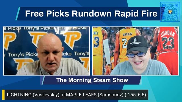 Tampa Bay Lightning vs Toronto Maple Leafs 4/27/2023 FREE NHL Picks and Predictions on Morning Stea