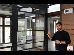 Гильотинное Остекление класса Люкс, холодная