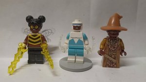 Lego Минифигуроки! Фигурки Чернокожих Персонажей!