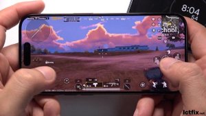 iPhone 15 Pro PUBG Mobile Gaming test | Apple A17 Pro, 120Hz Display