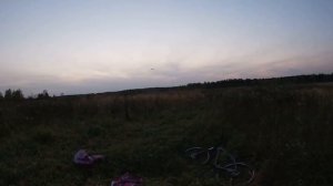 Полёт самолёта на радио управлении Як 12