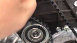 Refitting TIMING BELT directions