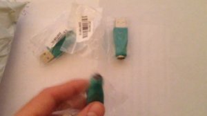 ЮСБ переходник, USB адаптер, Переходник PS/2 to USB 2.0 AM (переходники с пс2 на мышь и клавиатуру