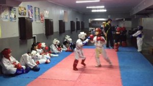 Тейквондо Спаринг Дети | Taekwondo Sparring Children