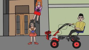 Мотоблок  | Анимация | Глад Валакас