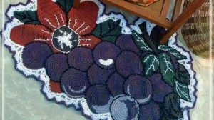 САМЫЕ КРАСИВЫЕ КОВРИКИ КРЮЧКОМ