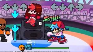 Мэтт атакует стрелками. Friday Night Funkin' Wii Funkin mod vs. Matt.(Перезалив с ютуба)