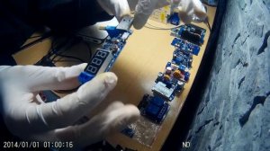 преобразователь Повышающий понижающий USB с вольтметром XY-UP . power supply module boost converter