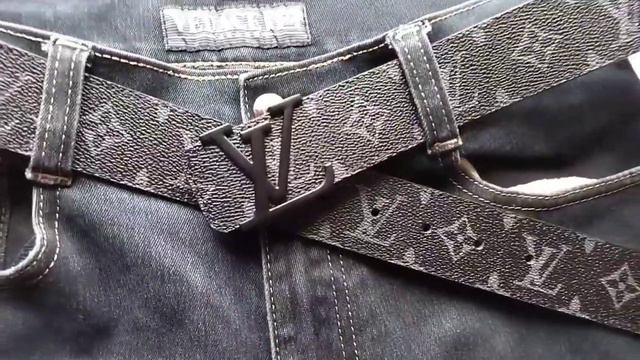 чёрный ремень LV смотреть онлайн
