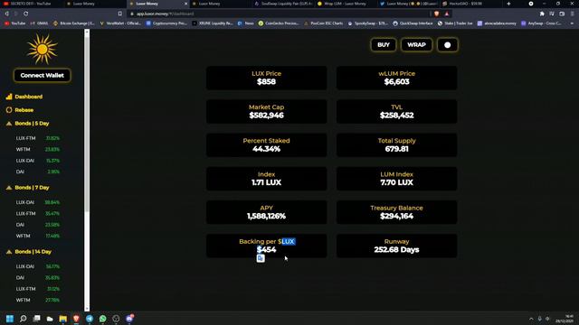 Luxor Money ☀️Nueva DeFi 2.0 en FANTOM! Stake al 1.500.000% APY 🔥 смотреть онлайн