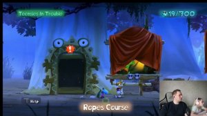 Играем вдвоем - Rayman Legends #1