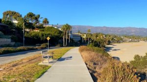 [4K] Shoreline Park in Santa Barbara, California USA - Scenic Walking Tour & Travel Guide ? Binaura