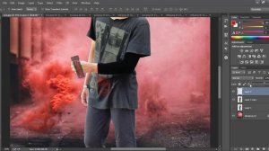 Smoke Gas Editing In Photoshop cc !! VS OFFICIAL Edit ! Vijay Halder !