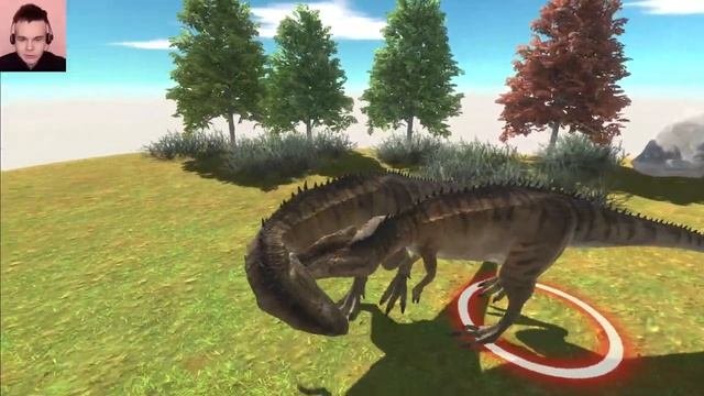 Кархандонтозавр против Кархандонтозавр | Animal Revolt Battle Simulator