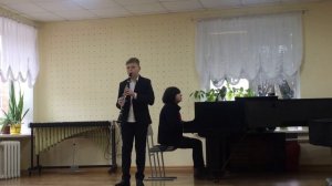 Г.Ф.Гендель "Ария с вариациями" Кларнет