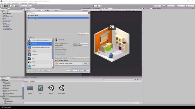 Unity Android Tutorial : SDK, Build and Publish