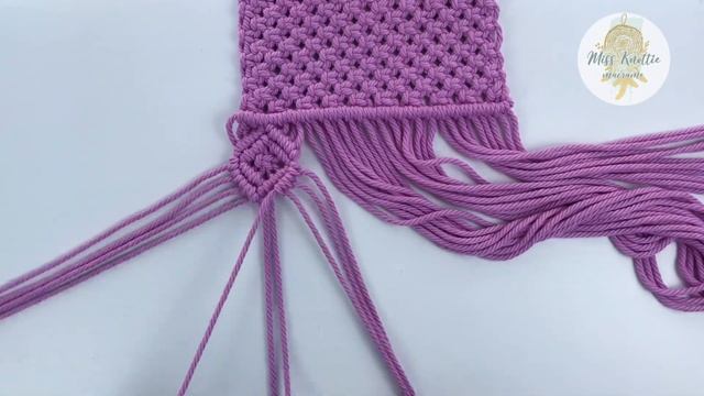DIY MACRAME TUTORIAL | HOW TO MAKE MACRAME CLUTCH/HANDBAG/PURSE смотреть онлайн