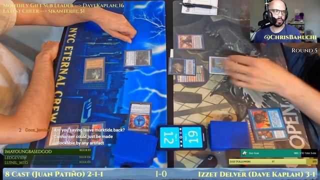 8 Cast vs UR Delver [MTG Legacy] смотреть онлайн