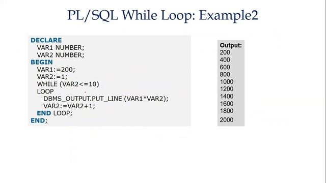 Lecture-28 PL/SQL(Control Statements)
