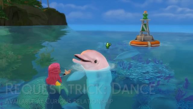 ALL Dolphin Interactions | The Sims 4 Island Living смотреть онлайн