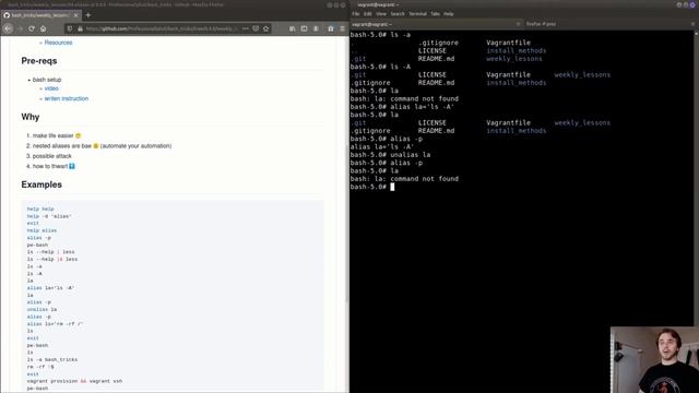 Bash Tricks 04: Aliases for Days смотреть онлайн