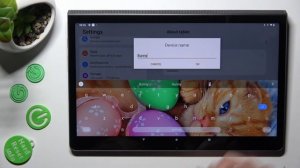 How to Rename Lenovo Yoga Tab 11 - Change Device Name