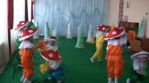г.Каратау  д.с Болашак  танец грибочков